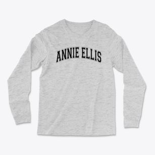 Annie Ellis Elementary School Varsity Arch Light Soft Long Sleeve T-Shirt