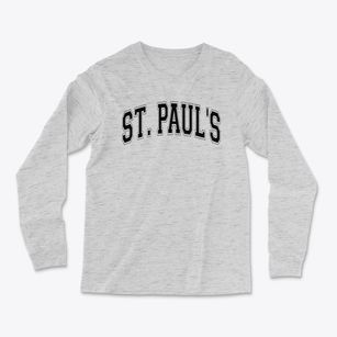 Saint Paul's Lutheran School Varsity Arch Light Soft Long Sleeve T-Shirt