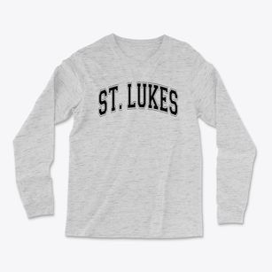 Saint Lukes Lutheran School Varsity Arch Light Soft Long Sleeve T-Shirt