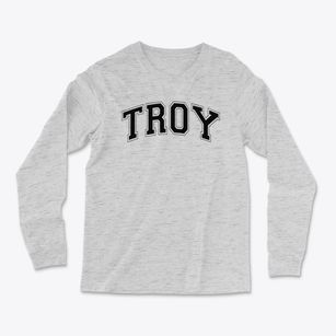Troy Middle School Varsity Arch Light Soft Long Sleeve T-Shirt