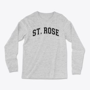 St Rose Parish Varsity Arch Light Soft Long Sleeve T-Shirt