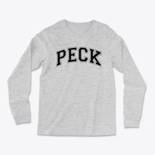 Peck School Varsity Arch Light Soft Long Sleeve T-Shirt
