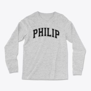Ps 261 Philip Livingston Varsity Arch Light Soft Long Sleeve T-Shirt