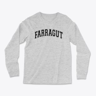 Farragut Middle School Varsity Arch Light Soft Long Sleeve T-Shirt