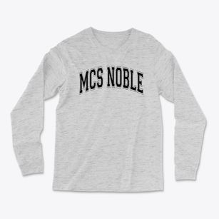 Mcs Noble Middle School Varsity Arch Light Soft Long Sleeve T-Shirt