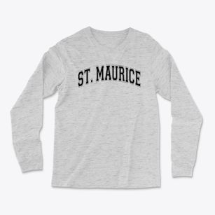St. Maurice Academy Varsity Arch Light Soft Long Sleeve T-Shirt