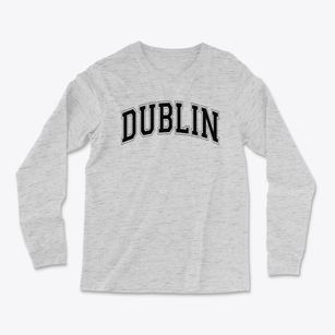 Dublin Elementary School Varsity Arch Light Soft Long Sleeve T-Shirt