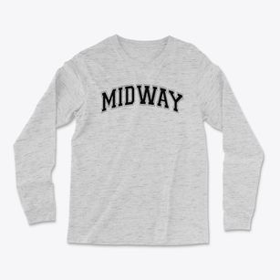 Midway Elementary School Varsity Arch Light Soft Long Sleeve T-Shirt