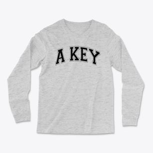A Key Academy Alternative Varsity Arch Light Soft Long Sleeve T-Shirt