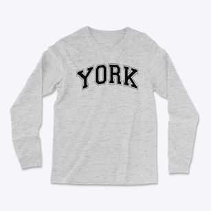 York Middle School Varsity Arch Light Soft Long Sleeve T-Shirt