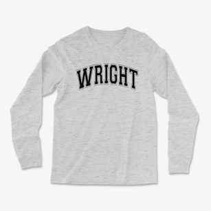 Wright Middle School Varsity Arch Light Soft Long Sleeve T-Shirt