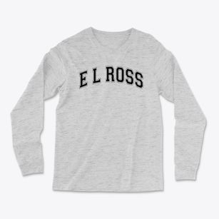 E L Ross Elementary School Varsity Arch Light Soft Long Sleeve T-Shirt