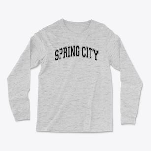 Spring City Elementary School Varsity Arch Light Soft Long Sleeve T-Shirt