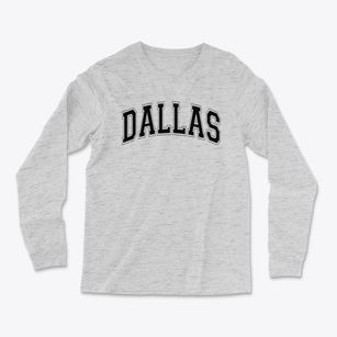 Dallas Montessori Academy Varsity Arch Light Soft Long Sleeve T-Shirt