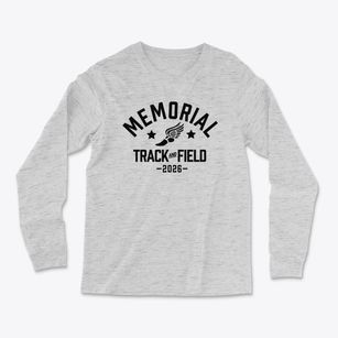 Memorial Early College High School Track and Field Light Soft Long Sleeve T-Shirt