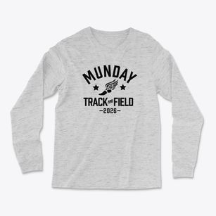 Munday Elementary School Track and Field Light Soft Long Sleeve T-Shirt