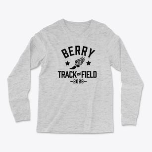 Berry Middle School Track and Field Light Soft Long Sleeve T-Shirt
