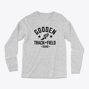 Gooden School Track and Field Light Soft Long Sleeve T-Shirt