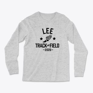 Lee Elementary School Track and Field Light Soft Long Sleeve T-Shirt