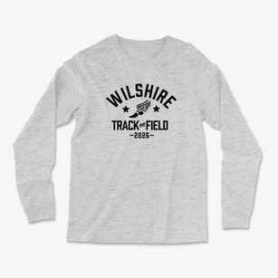 Wilshire Elementary Track and Field Light Soft Long Sleeve T-Shirt