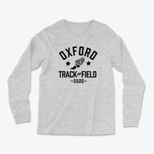 Oxford High School Track and Field Light Soft Long Sleeve T-Shirt