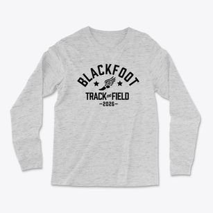 Blackfoot High School Track and Field Light Soft Long Sleeve T-Shirt