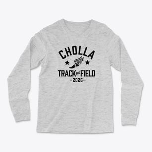 Cholla Middle School Track and Field Light Soft Long Sleeve T-Shirt