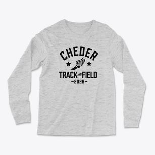 Cheder Lubavitch Girls School Track and Field Light Soft Long Sleeve T-Shirt