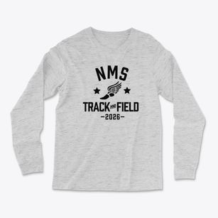 Nms Track and Field Light Soft Long Sleeve T-Shirt