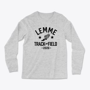 Lemme Elementary School Track and Field Light Soft Long Sleeve T-Shirt