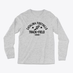 Catalina Foothills High School Track and Field Light Soft Long Sleeve T-Shirt