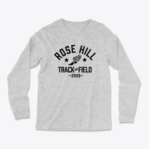 Rose Hill Intermediate School Track and Field Light Soft Long Sleeve T-Shirt