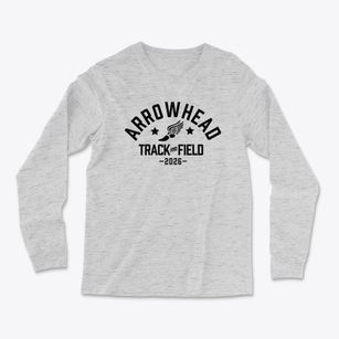 Arrowhead Academy Track and Field Light Soft Long Sleeve T-Shirt