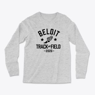 Beloit High School Track and Field Light Soft Long Sleeve T-Shirt