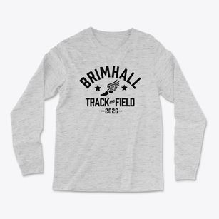 Brimhall Junior High School Track and Field Light Soft Long Sleeve T-Shirt