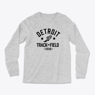 Detroit Cathedral High School Track and Field Light Soft Long Sleeve T-Shirt