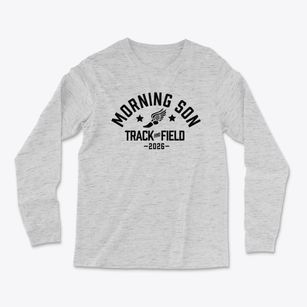 Morning Son Christian School Track and Field Light Soft Long Sleeve T-Shirt