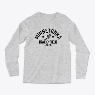 Minnetonka Christian Academy Track and Field Light Soft Long Sleeve T-Shirt