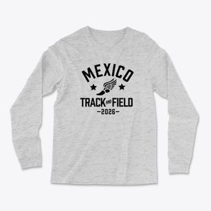 Mexico High School Track and Field Light Soft Long Sleeve T-Shirt