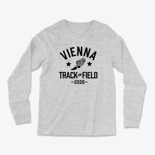 Vienna High School Track and Field Light Soft Long Sleeve T-Shirt