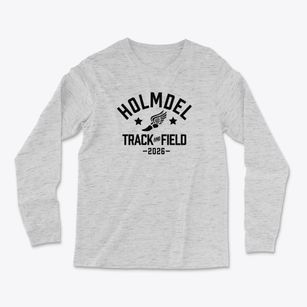 Holmdel High School Track and Field Light Soft Long Sleeve T-Shirt