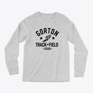 Gorton High School Track and Field Light Soft Long Sleeve T-Shirt