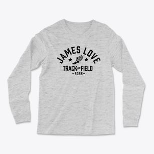 James Love Elementary School Track and Field Light Soft Long Sleeve T-Shirt