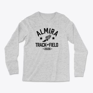 Almira Elementary School Track and Field Light Soft Long Sleeve T-Shirt