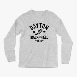 Dayton Catholic Elementary School Track and Field Light Soft Long Sleeve T-Shirt