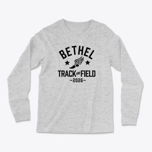 Bethel Baptist Academy Track and Field Light Soft Long Sleeve T-Shirt