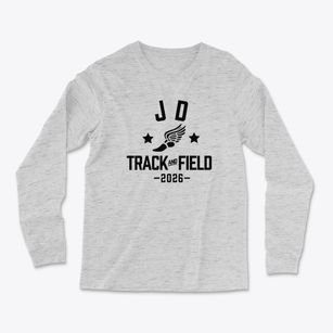 J D Mccarty Center Track and Field Light Soft Long Sleeve T-Shirt