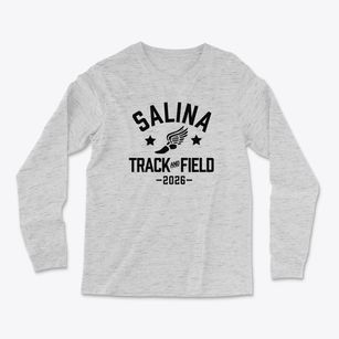 Salina High School Track and Field Light Soft Long Sleeve T-Shirt
