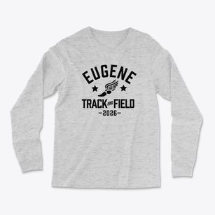 Eugene Montessori School Track and Field Light Soft Long Sleeve T-Shirt