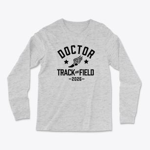 Doctor Joseph J Whelan School Track and Field Light Soft Long Sleeve T-Shirt